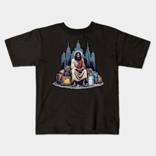 Sad Jesus Kids T-Shirt